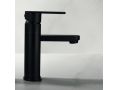 Tap mixer tap black matt, height 187 mm - SEVILLE BLACK