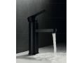 Tap mixer tap black matt, height 187 mm - SEVILLE BLACK