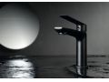 Tap mixer tap matt black, height 182 or 282 mm - MALAGA  BLACK