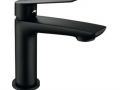 Tap mixer tap matt black, height 182 or 282 mm - MALAGA  BLACK