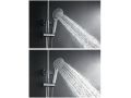 Shower column, Single lever mixer tap, round 20 cm - PALMAS CHROME