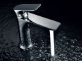 Single lever mixer tap, single lever mixer, height 167 or 308 mm - PAMPELUNE CHROME