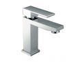 Washbasin tap, mixer, straight / square style, height 166 or 300 mm - GRENADE CHROME