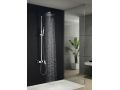 Shower column, mixer, cube style - BURGOS CHROME