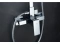 Shower column, Mixer Tap, Right Style / Square - GRENADE CHROME