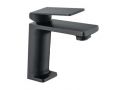 Lavatory Faucet, Matte Black, Mixer, Height 144 and 233 mm - JEREZ Black