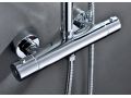 Shower column, thermostatic - CASTELLON CHROME