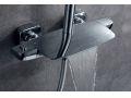 Bathtub mixer with shower, thermostatic - CARTHAGENE CHROME