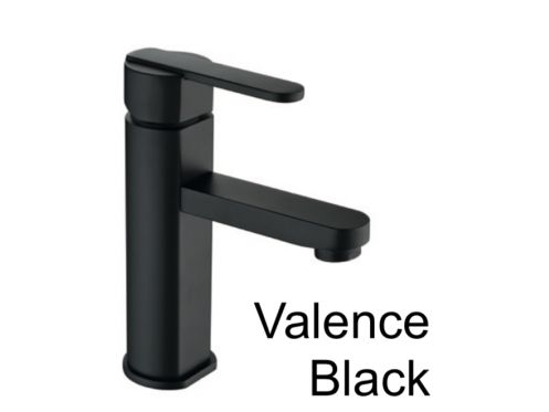 Tap mixer tap black matt, height 187 mm - SEVILLE BLACK