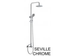 Shower column, Mixer Tap, Round 20 cm - SEVILLE CHROME