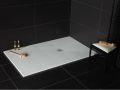 Shower tray, in Solid Surface mineral resin, extra flat - ROCA