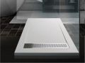 Channel shower tray, in Solid Surface mineral resin - KANY