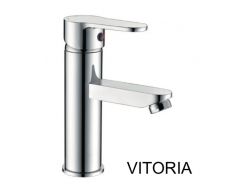 Washbasin tap, mixer, square line - VITORIA CHROME