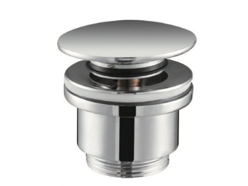 Chrome - sink drain, push up, Chrome finish