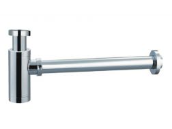 Brass sink siphon - Chrome