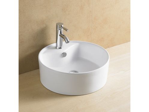 Washbasin � 460 mm, white ceramic - ELEGANCE