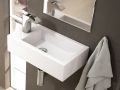 Washbasin, 50 x 26 cm, tap on the left - Auris left