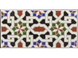 GRANADA 14x28 cm - wall tile, in the Oriental style.