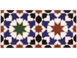 CORDOBA 14x28 cm - wall tile, in the Oriental style.