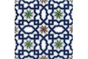 M-22 20x20 cm - wall tile, in the Oriental style.