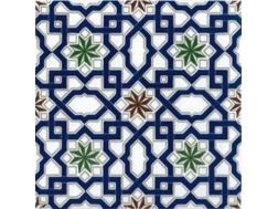 M-22 20x20 cm - wall tile, in the Oriental style.