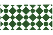 M 13 VERDE 15x20 cm - wall tile, in the Oriental style.