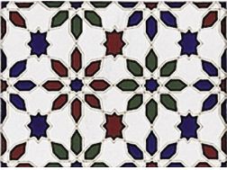 M 2 MIX 15x20 cm - wall tile, in the Oriental style.