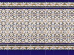 ALTEA 15x20 cm - wall tile, in the Oriental style.