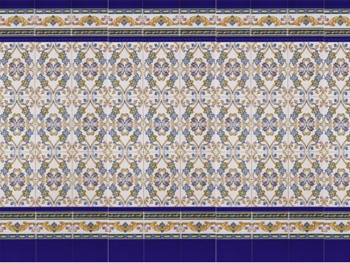 ALTEA 15x20 cm - wall tile, in the Oriental style.