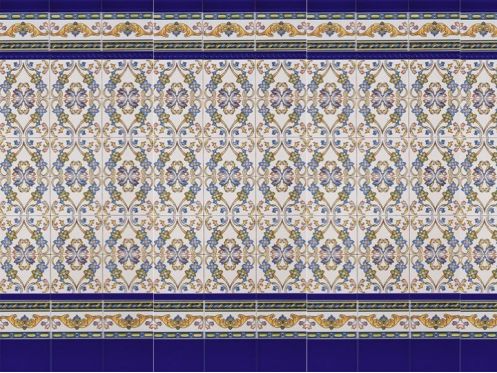 ALTEA 15x20 cm - wall tile, in the Oriental style.