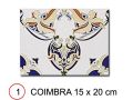 COIMBRA BEIGE 15x20 cm - wall tile, in the Oriental style.