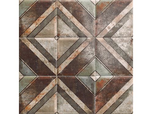 TIN-TILE DIAGONAL  20x20 cm - wall tile, Andalusian style.