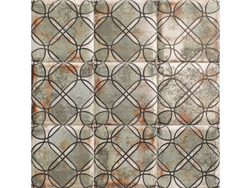 TIN-TILE SHEET 20x20 cm - wall tile, Andalusian style.