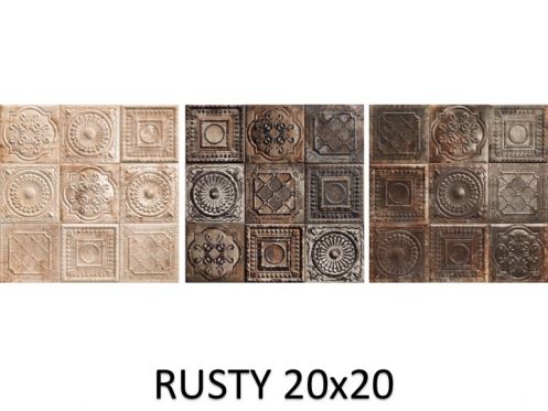 RUSTY 20x20 cm - wall tile, Andalusian style.