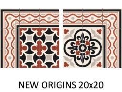 NEW ORIGINS 20x20 - Tiles, cement tile look - MAINZU