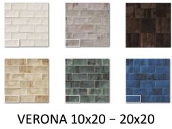 VERONA 10x20 cm - wall tile, London style.