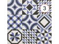 TRINITY BLU  20x20 - Tiles, cement tile look - SERIE THE THREE CAPITALS - MAINZU