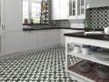 OLIVIA 15x15 cm  - Floor tiles, cement tile look.