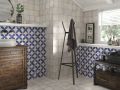 DAROCA BLACK 15x15 cm - Floor tiles, classic patterns
