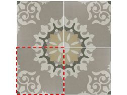 BELDA 20x20 - Floor tiles, cement tile look