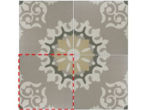 BELDA 20x20 - Floor tiles, cement tile look