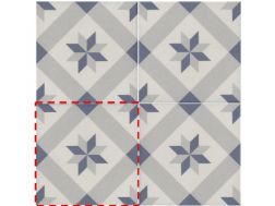DORI 20x20 - Floor tiles, cement tile look