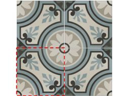 ESMEE 20x20 - Floor tiles, cement tile look