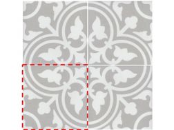 FLAVIE GRIS 20x20 - Floor tiles, cement tile look