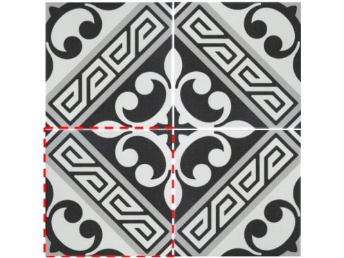 JULIETTE GRIS 20x20 - Floor tiles, cement tile look