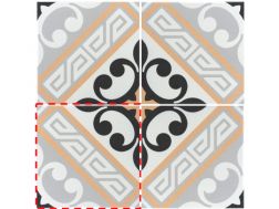 JULIETTE MARRON 20x20 - Floor tiles, cement tile look