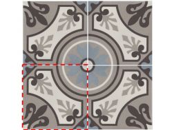 LILOU CLASSIC 20x20 - Floor tiles, cement tile look