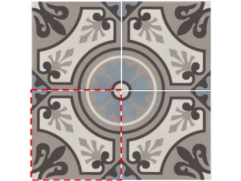 LILOU CLASSIC 20x20 - Floor tiles, cement tile look