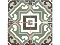 ROMEE 20x20 - Floor tiles, cement tile look