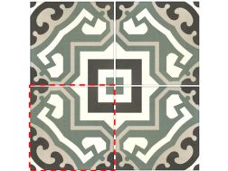 ROMEE 20x20 - Floor tiles, cement tile look